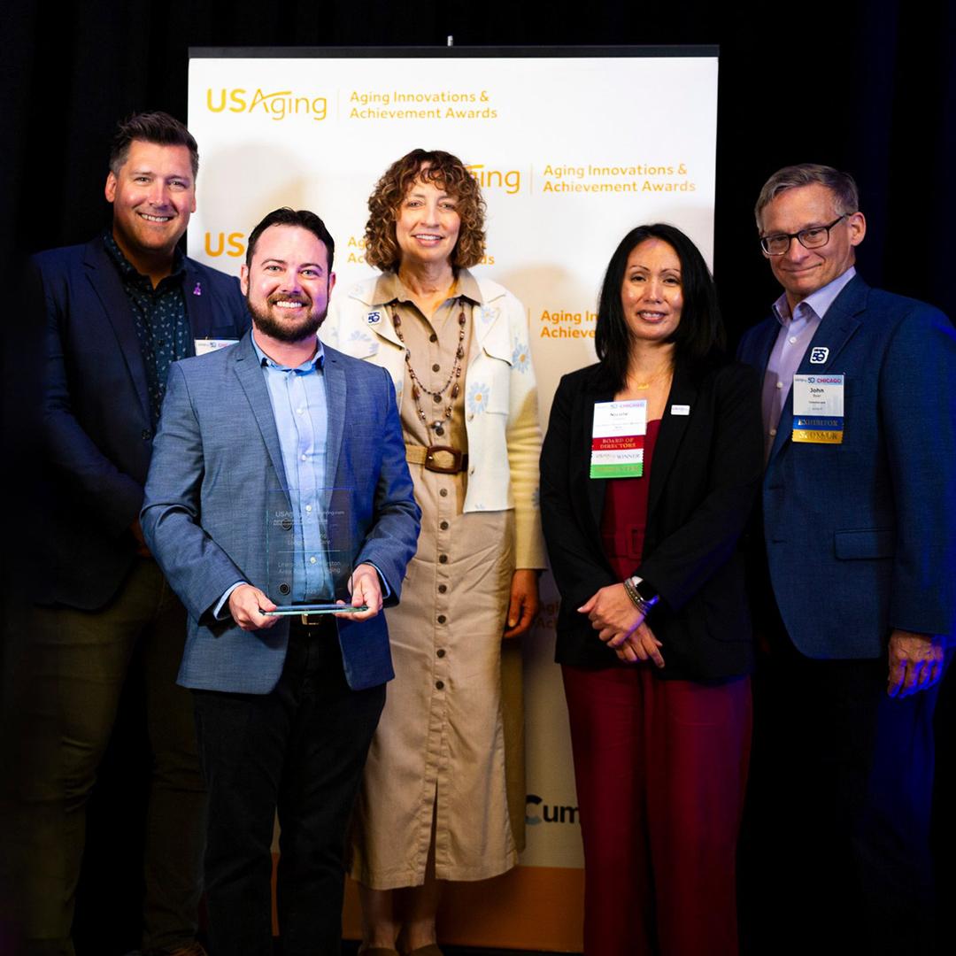 USAging 2025 Conference Innovation Award Winner: LMTAAA Planning Director Kyle Sanchez