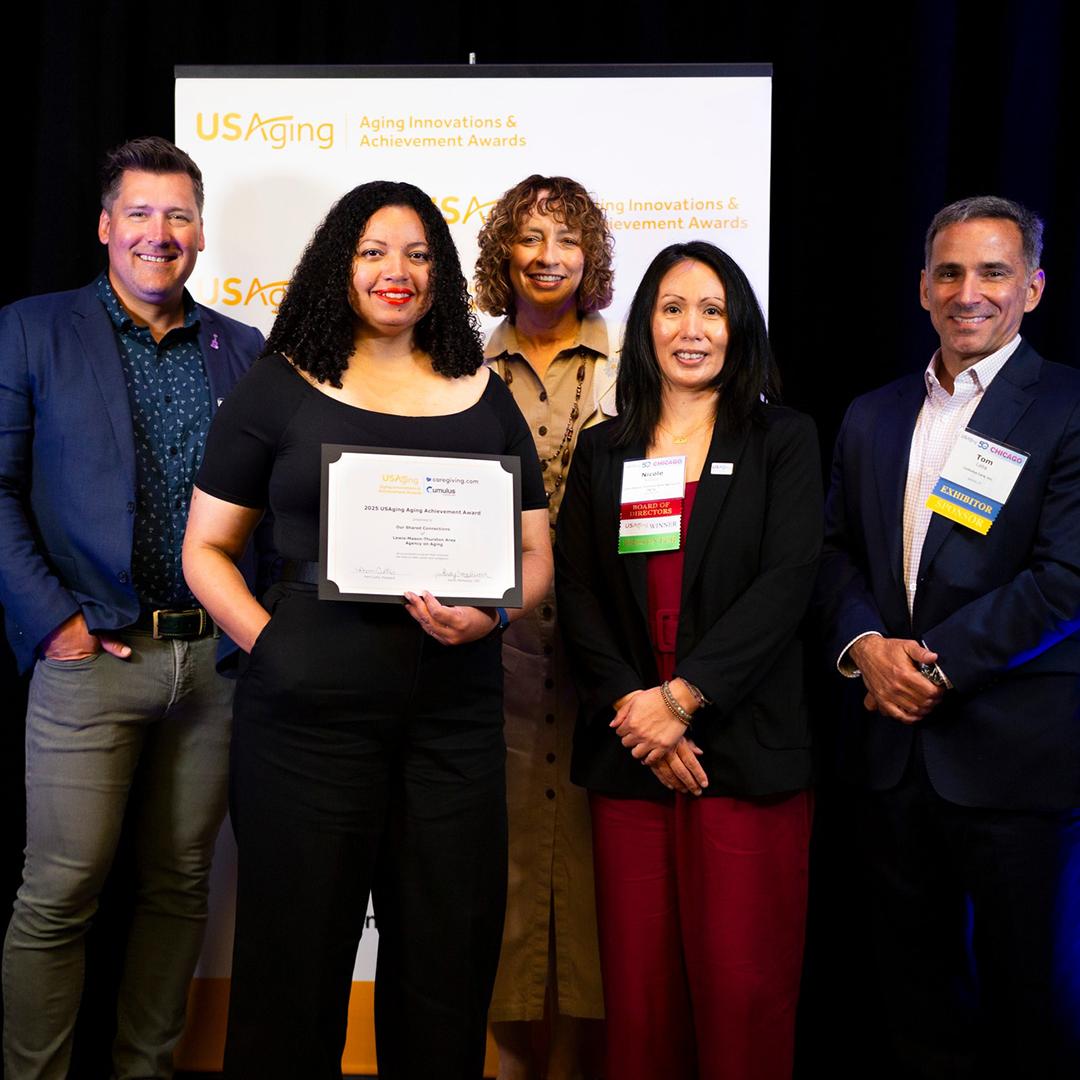 USAging 2025 Conference Achievement Award Winner: LMTAAA Communications Manager Becca Frisch